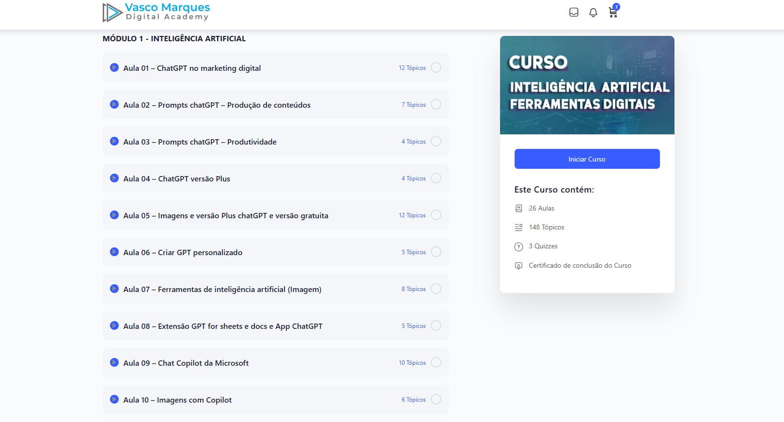 Curso Inteligência Artificial e Ferramentas Digitais - Image 3