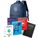 Pack Mochila Urbana Anti-Roubo + 4 Livros Marketing Digital + Agenda PRO