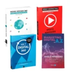 Pack 4 Livros Marketing Digital