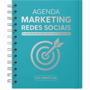 Agenda de Marketing e Redes Sociais (Argolas Perpétua)